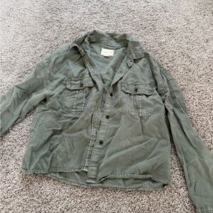 American Eagle Outfitters Sage Green Shirt